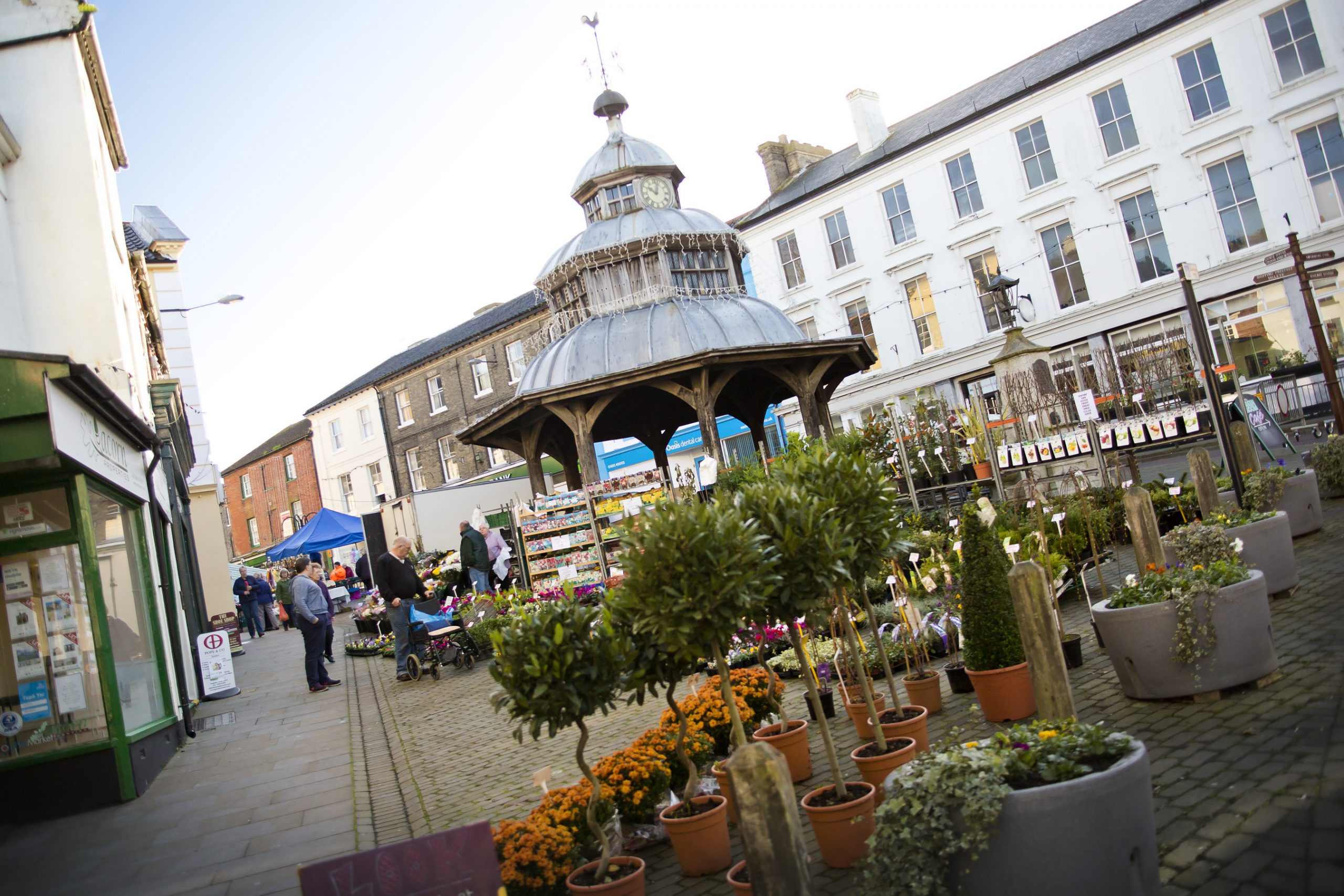 north-walsham-1 North Walsham on Market Day