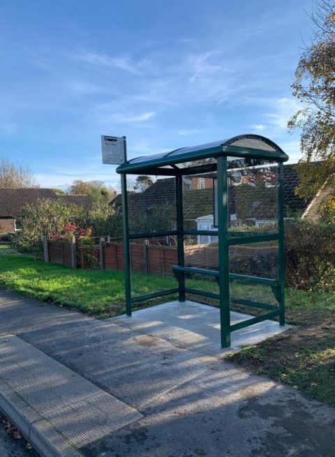 New Bus Stop on Lyngate Road | www.nwtc.org.uk