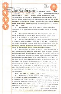 North Walsham War Memorial Park conveyance