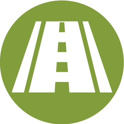 Road Pot Holes Button