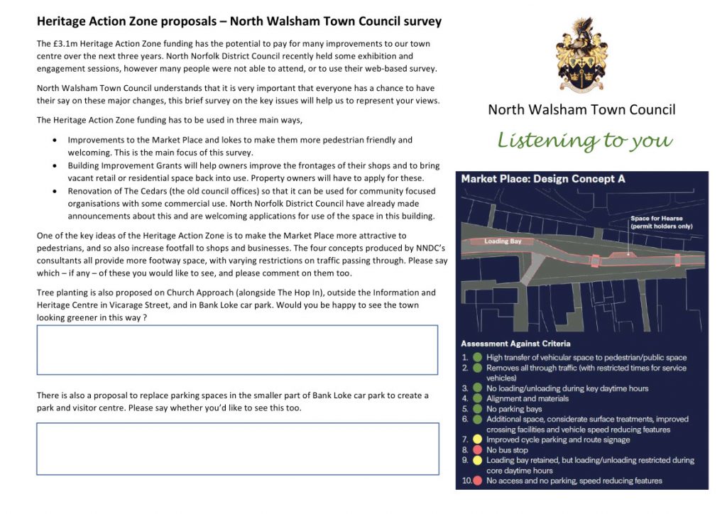 North Walsham HAZ Survey 2
