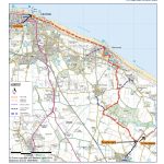 Paston Way Walk Map - Short walk 5.5miles Cromer-Southrepps 