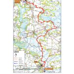 Weavers Way Walk Map - Long walk 18 miles Stalham-Acle