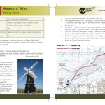 Weavers Way Walk Map - Circular walk 5.5miles Berney Arms