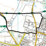 Weavers Way Walk Map - Circular walk 1.25miles Bure
