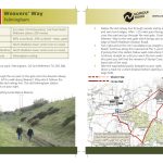 Weavers Way Walk Map - Circular walk 6.5miles Felmingham
