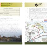 Weavers Way Walk Map - Circular walk 5.8 miles Potter Heigham
