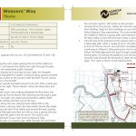 Weavers Way Walk Map - Circular walk 3.25 miles Thurne