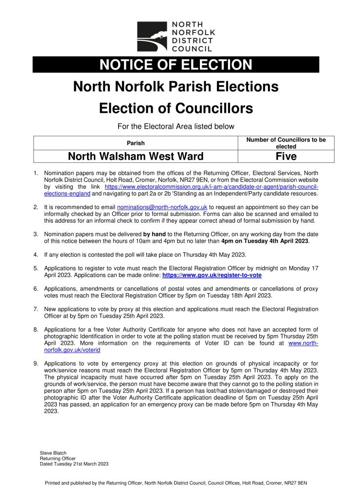 Town Council Election Papers 4